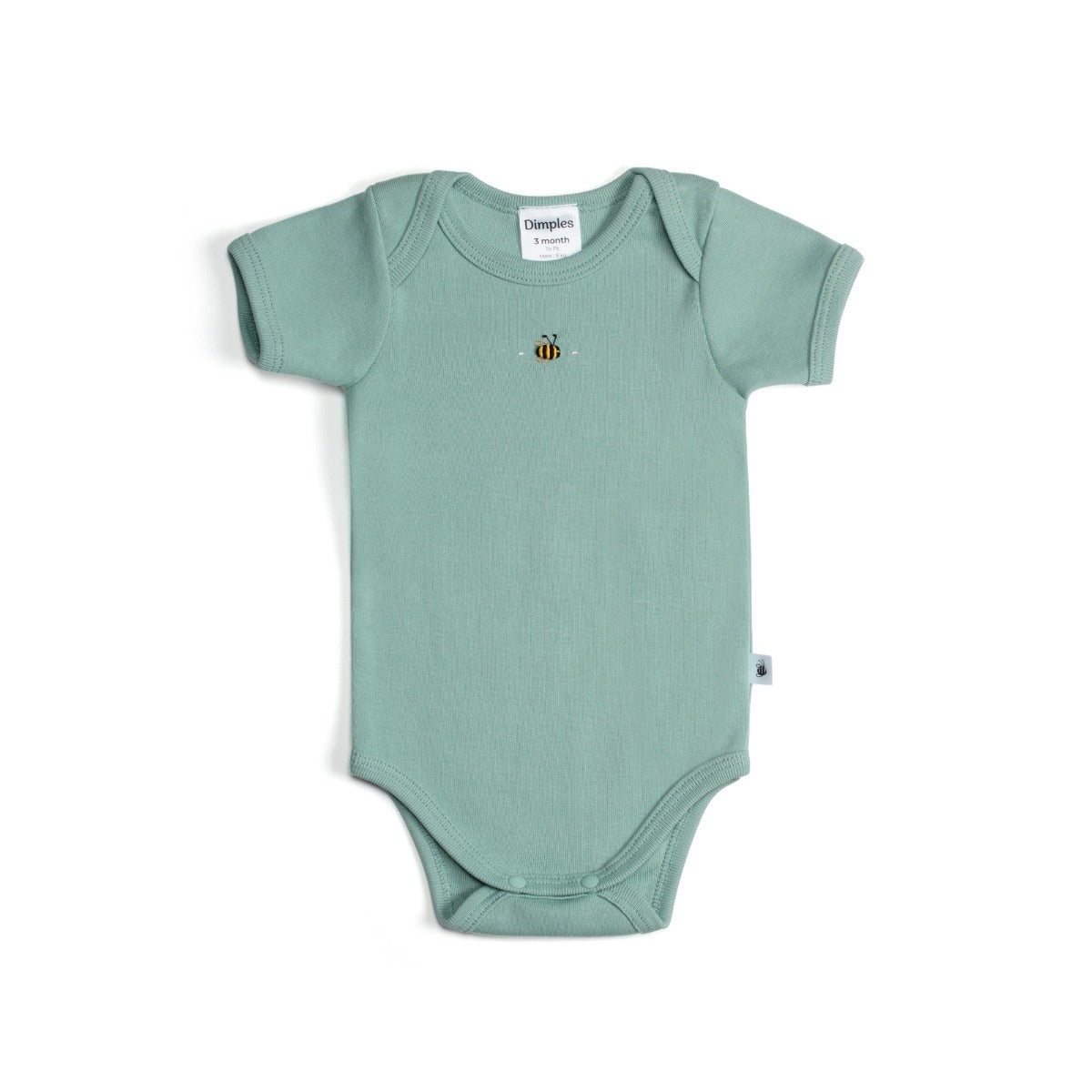 Cotton Bodysuit in Ocean bee:image,small_image,thumbnail