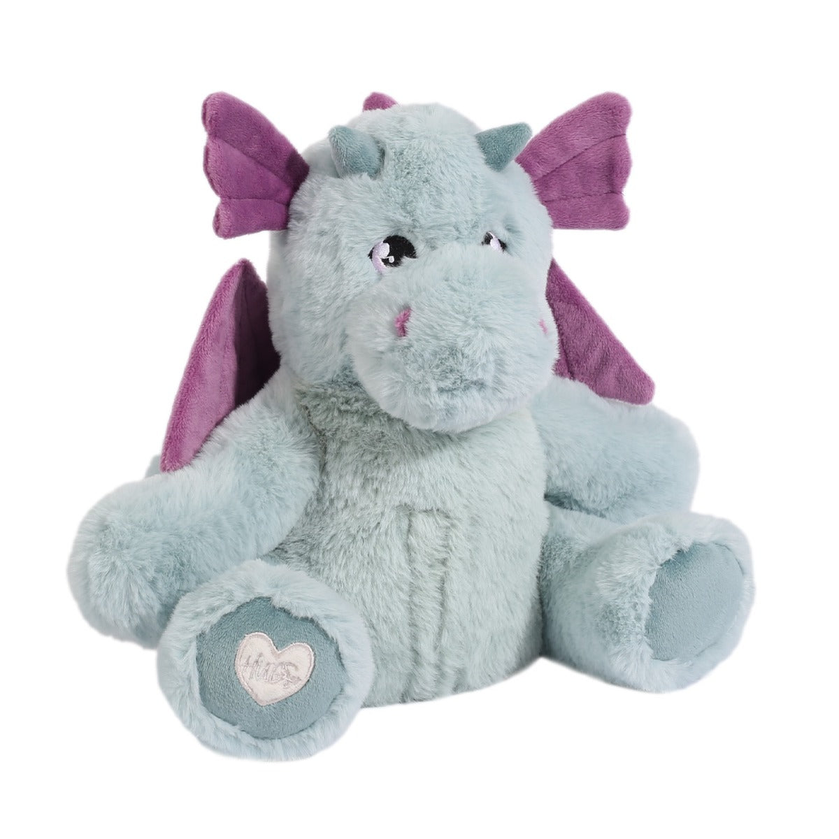 Dragon plush toy from Toasty Hugs with heat pack