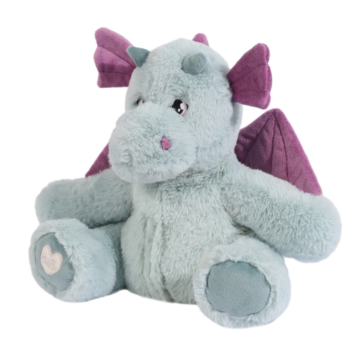Dragon plush toy from Toasty Hugs with heat pack