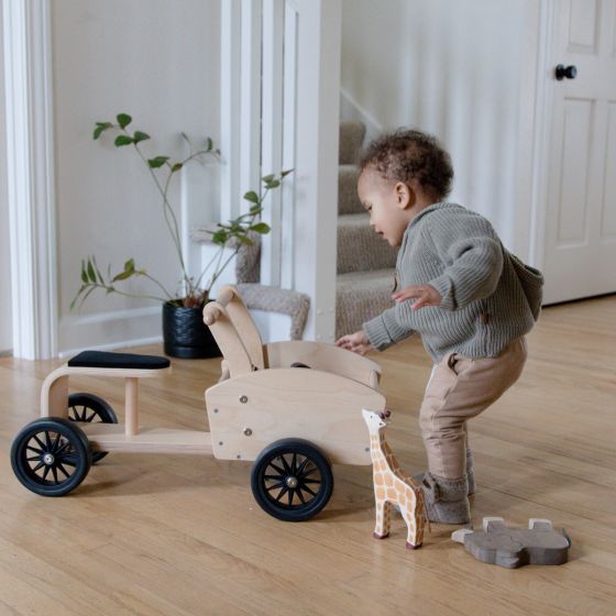 Kinderfeets Cargo Bike Toddler Playing 