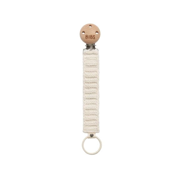 Pacifier Clip Knitted - BIBS - Dimples