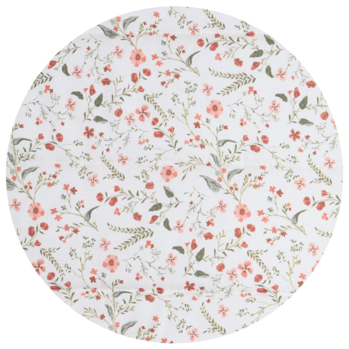 Little Bee duvet weight sleeping bag close up of floral 