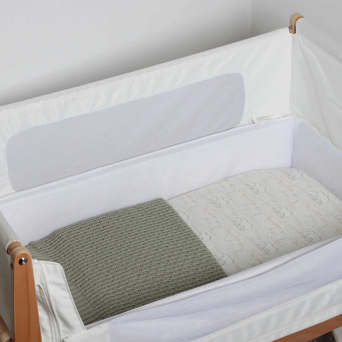 Fitted Bassinet Sheet - Little Bee by Dimples - Dimples
