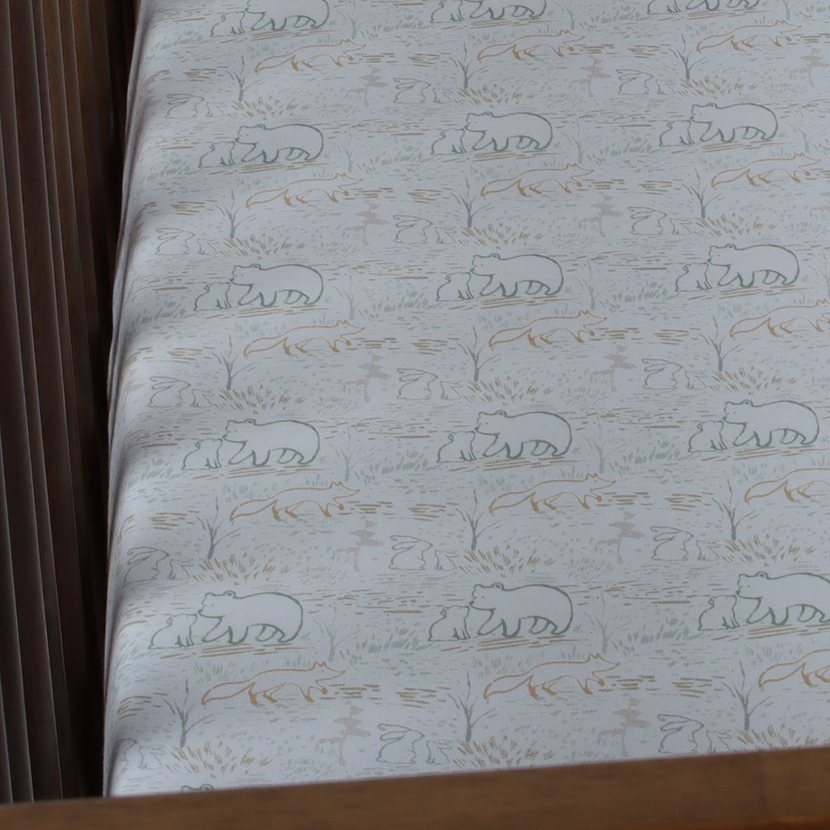 Fitted Cot Sheet - Little Bee by Dimples - Dimples