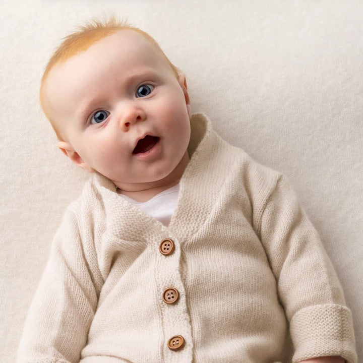 Benmore Classic Cardigan on baby
