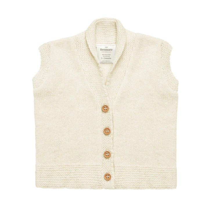 Benmore Classic Vest Warm White:image,small_image,thumbnail,swatch_image