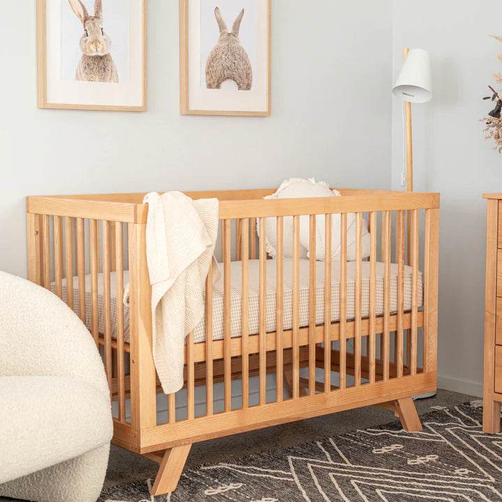 Mackenzie Natural Cot from Cariboo in a room