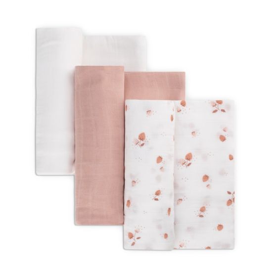Little Bamboo Muslin Wraps 3 pack