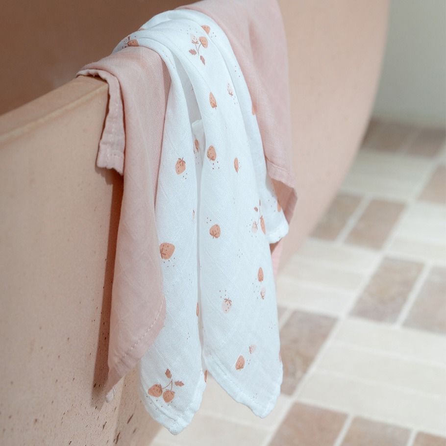 Little Bamboo Muslin Wraps 3 pack