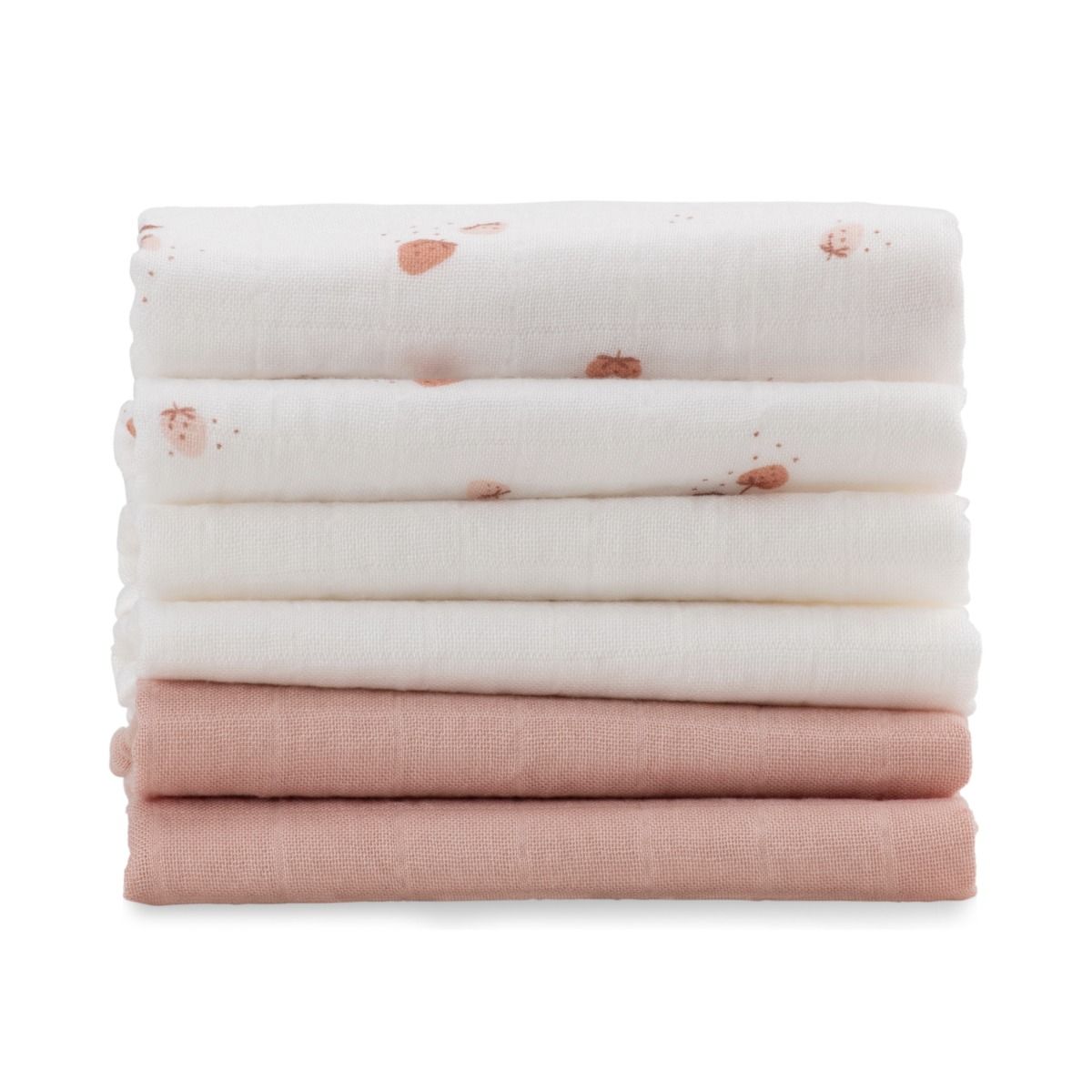 Muslin baby face washer 6 pack