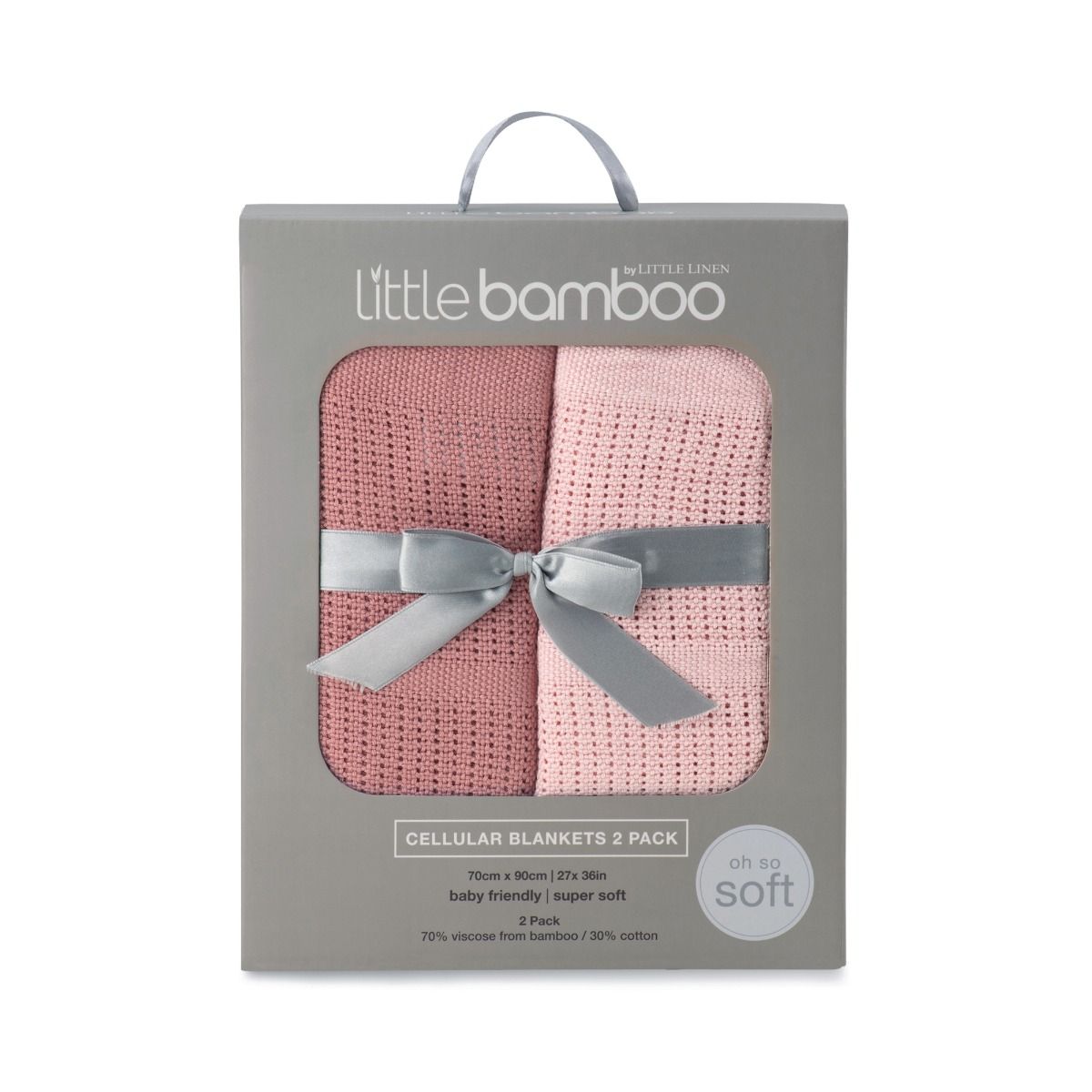Bamboo viscose and cotton blend blanket