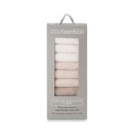 Little Linen Towelling Washers 10pk Iced Coffee