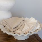 Little Linen Towelling Washers 10pk Iced Coffee