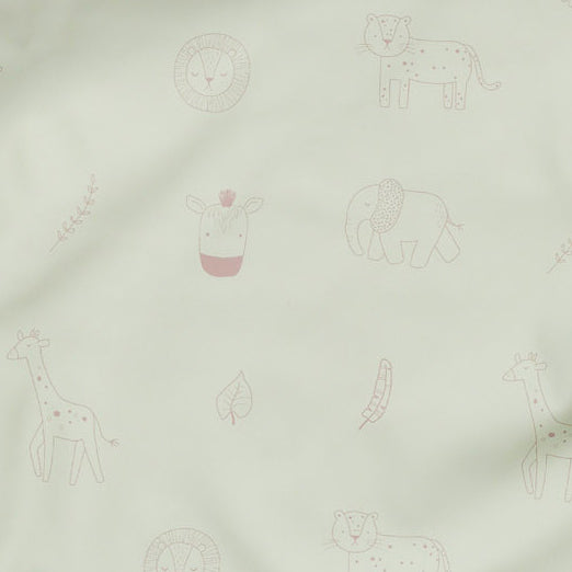 Waterproof long sleeve bib from Over the Dandelions in Dino print