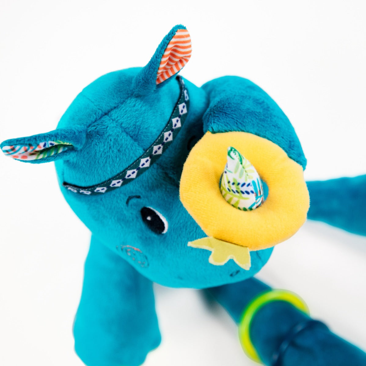 Lilliputiens Marius Rhino Activity Cuddle top view