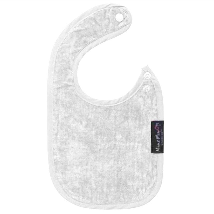 Mum 2 Mum Infant Wonder Bib White:image,small_image,thumbnail,swatch_image