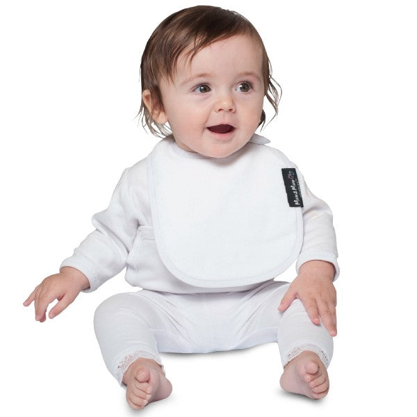 Mum 2 Mum Infant Wonder Bib White