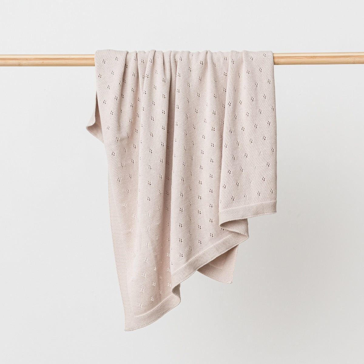 Cotton Marley Blanket in fawn:image,small_image,thumbnail,swatch_image