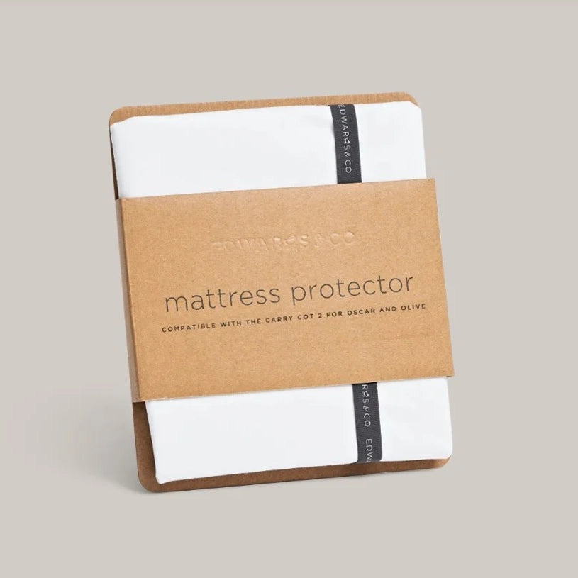Edwards & Co Carry Cot Mattress Protector - Edwards & Co - Dimples