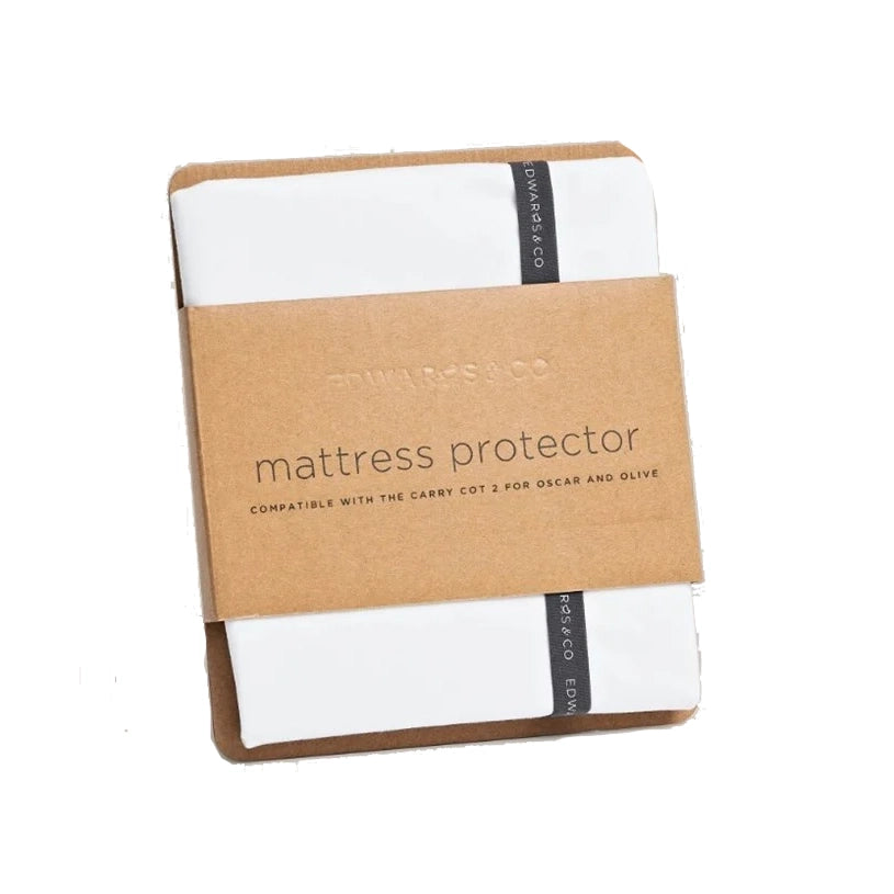 Edwards & Co Carry Cot Mattress Protector - Edwards & Co - Dimples