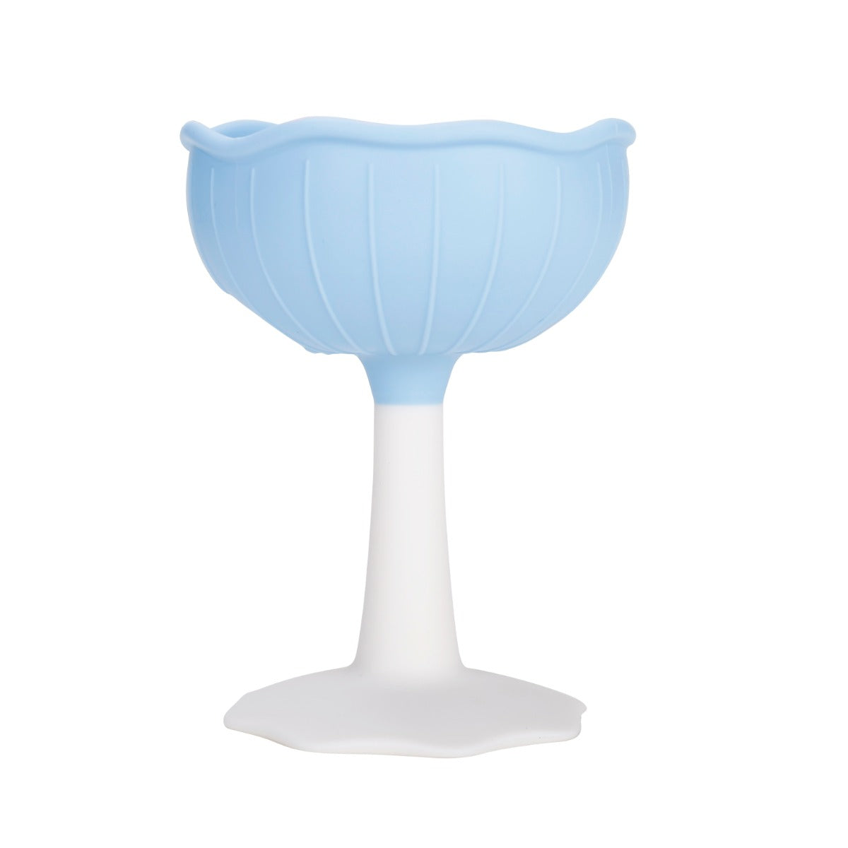 Mombella Light Blue mushroom teether