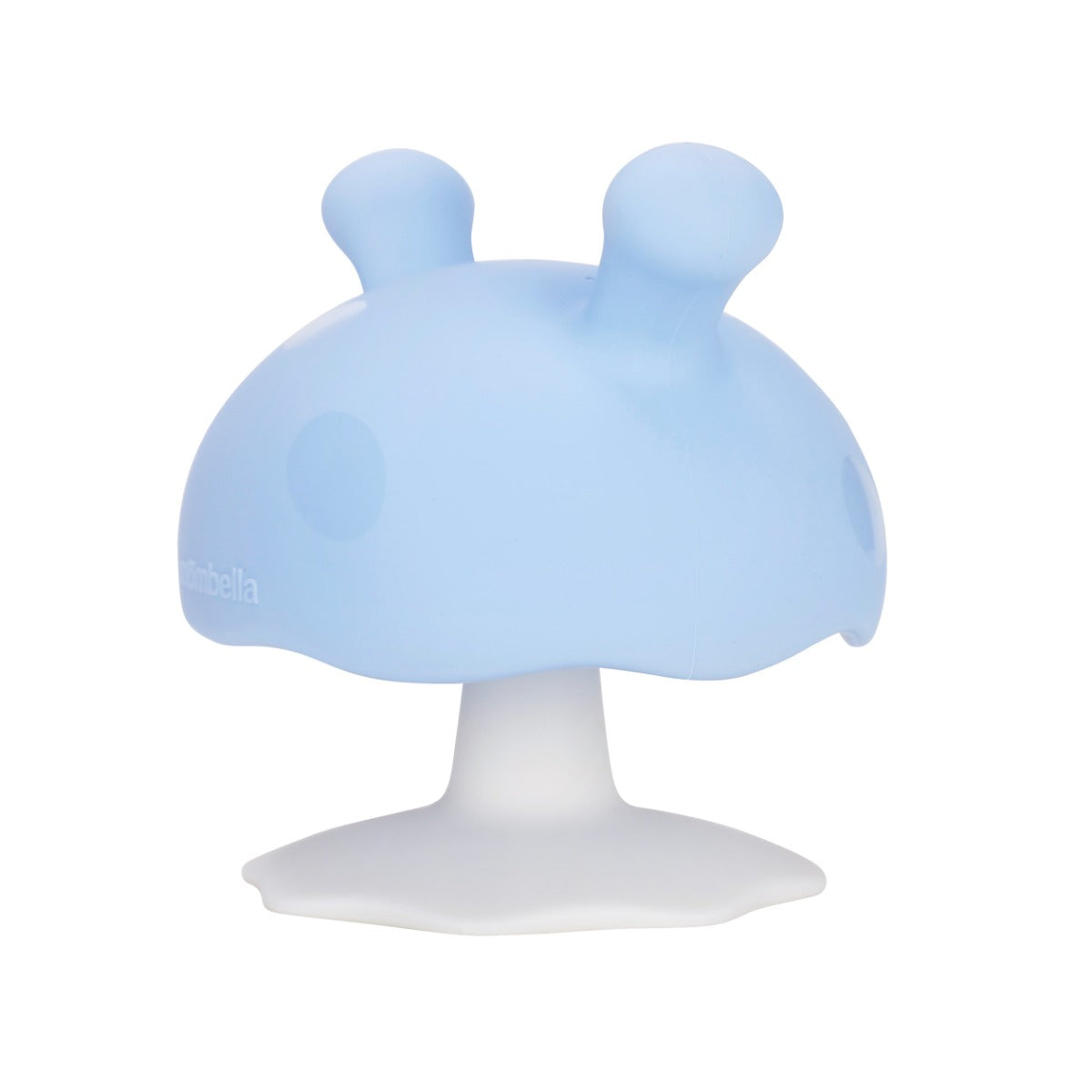 Mombella Light Blue mushroom teether
