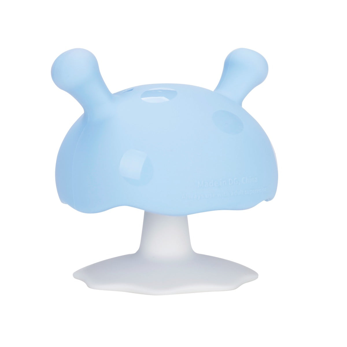 Mombella Light Blue mushroom teether:image,small_image,thumbnail,swatch_image