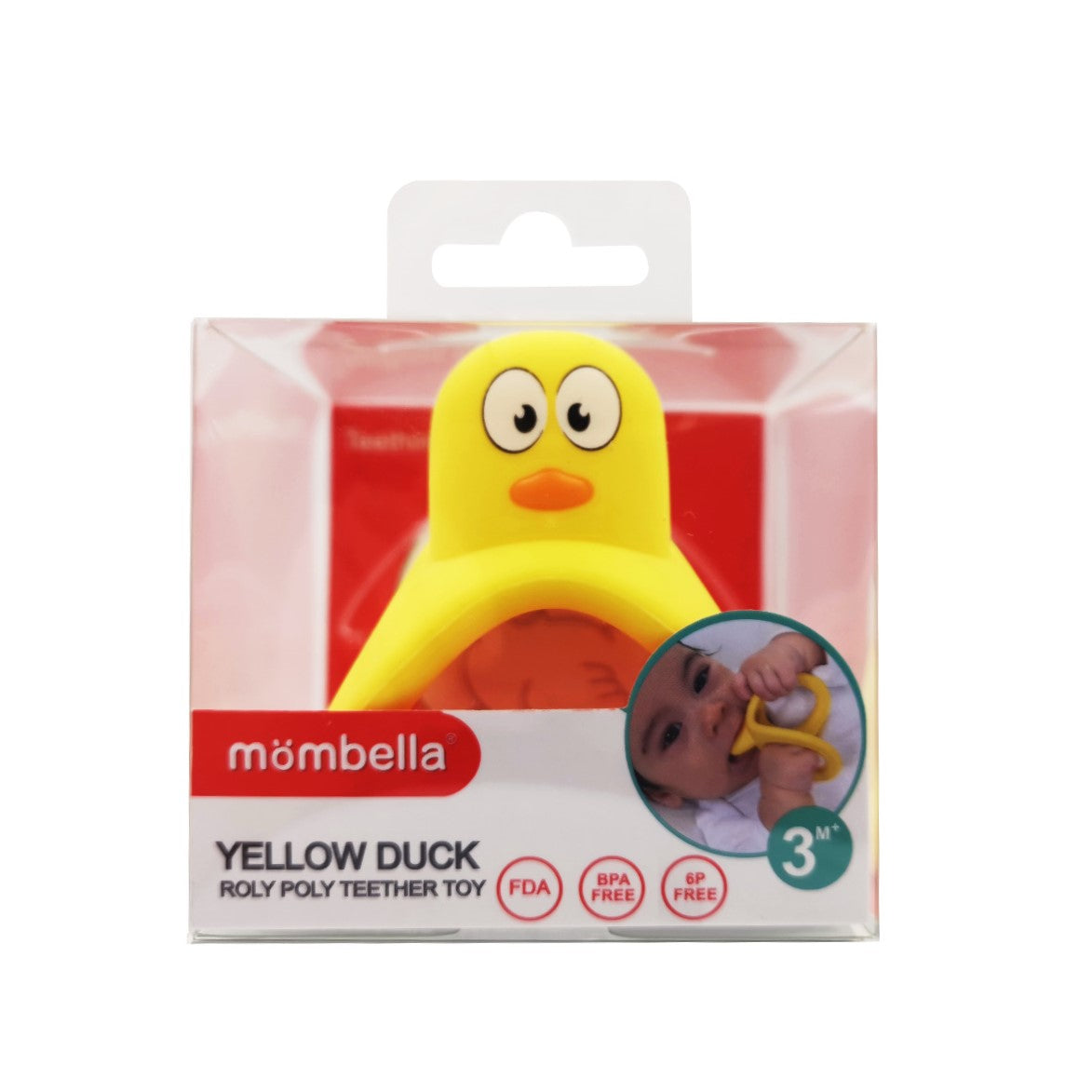 Duck Teether - Mombella - Dimples