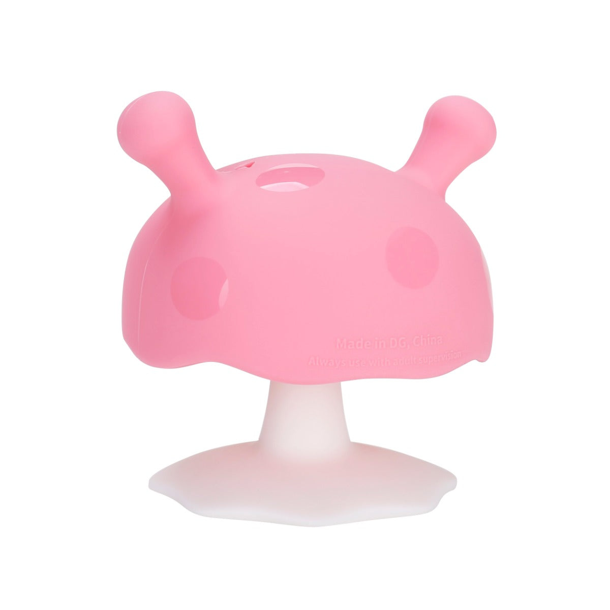 Mombella Pink mushroom teether:image,small_image,thumbnail,swatch_image