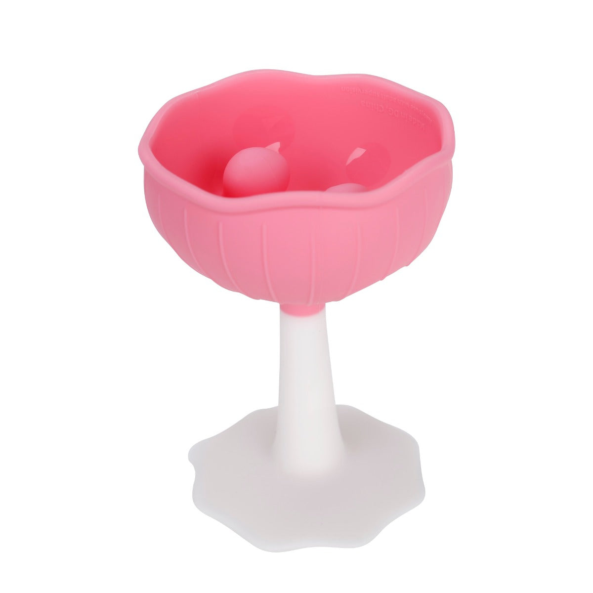 Mombella Pink mushroom teether
