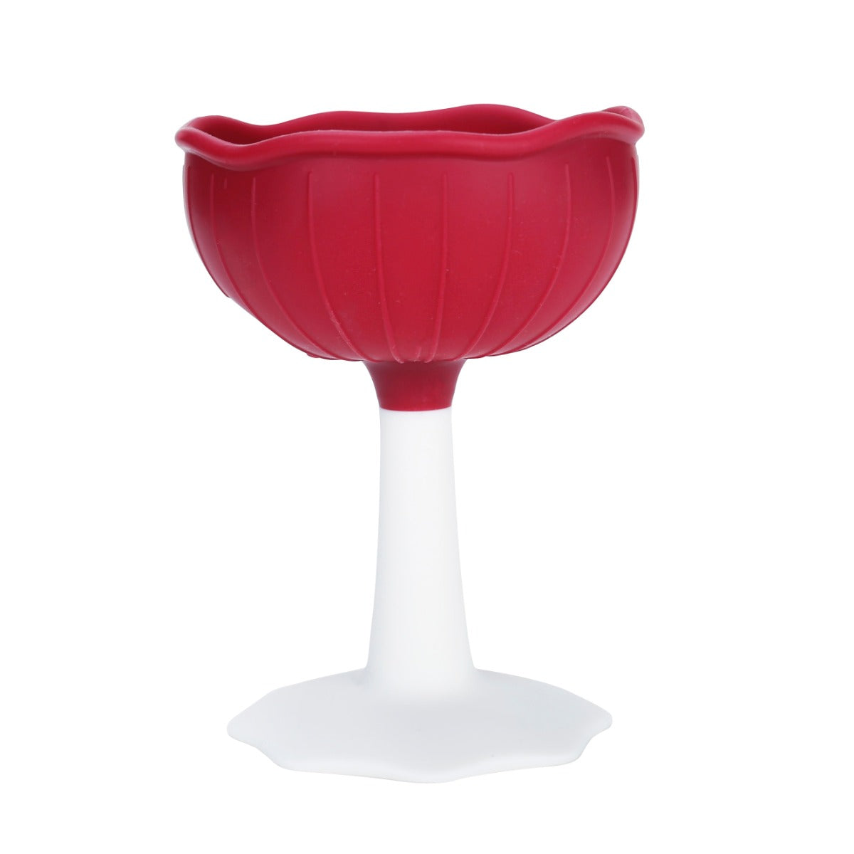 Mombella chimney red mushroom teether