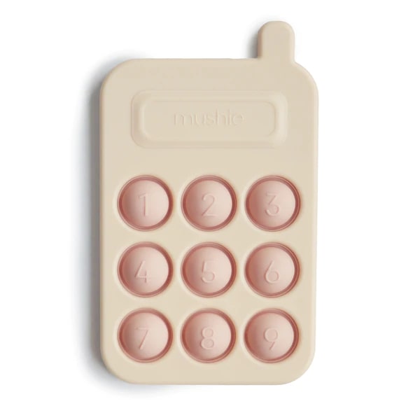 Mushie Phone Press Toy in Blush :image,small_image,thumbnail,swatch_image
