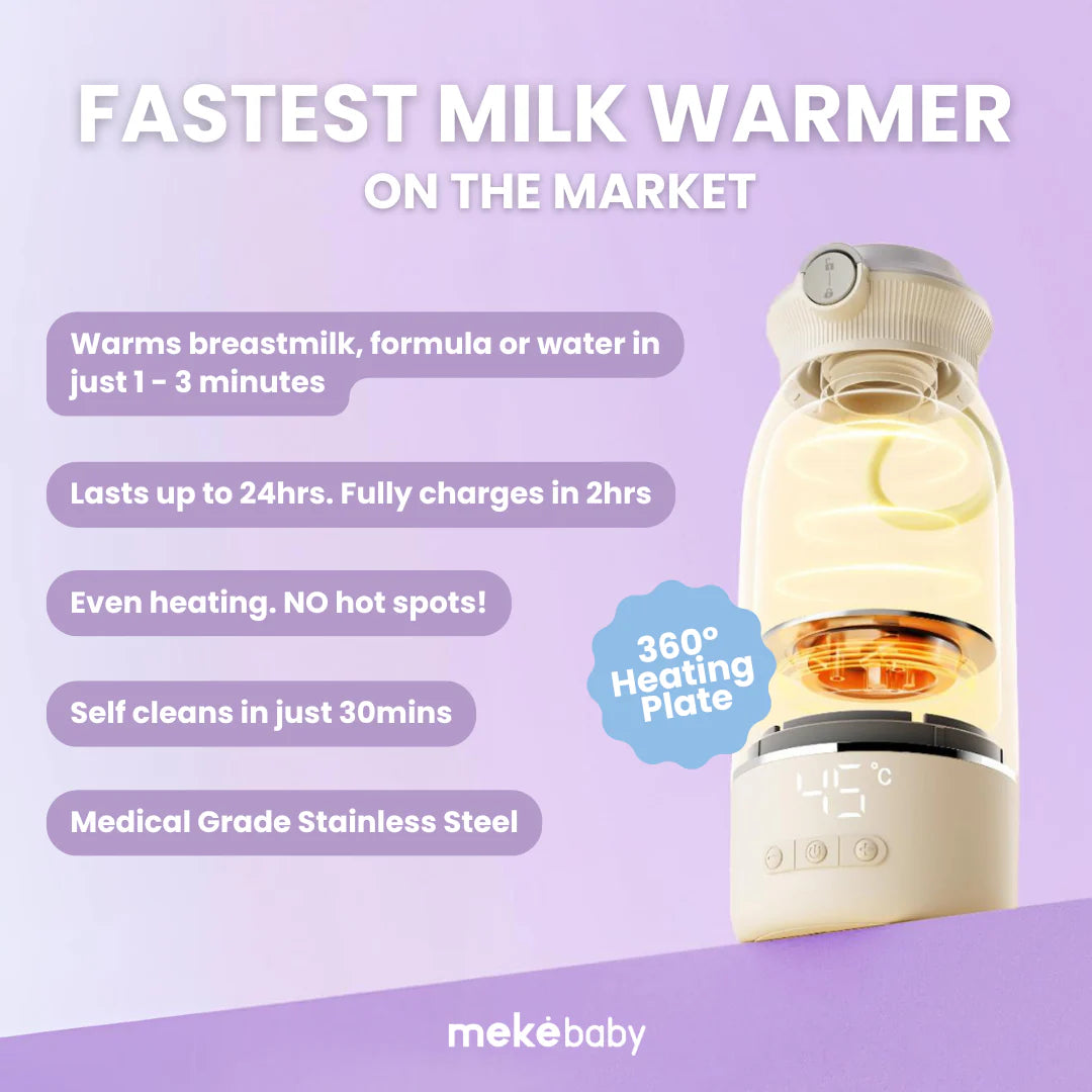 Meke Express Milk Warmer features