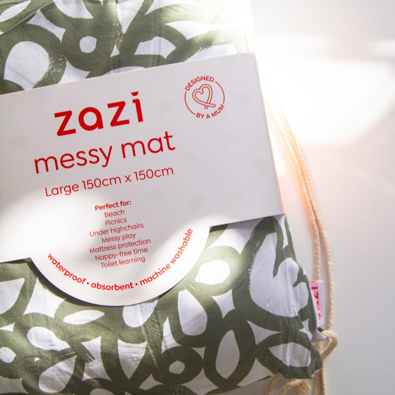 Quilted playmat from Zazi in packaging