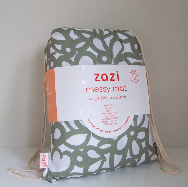 Quilted playmat from Zazi in packaging