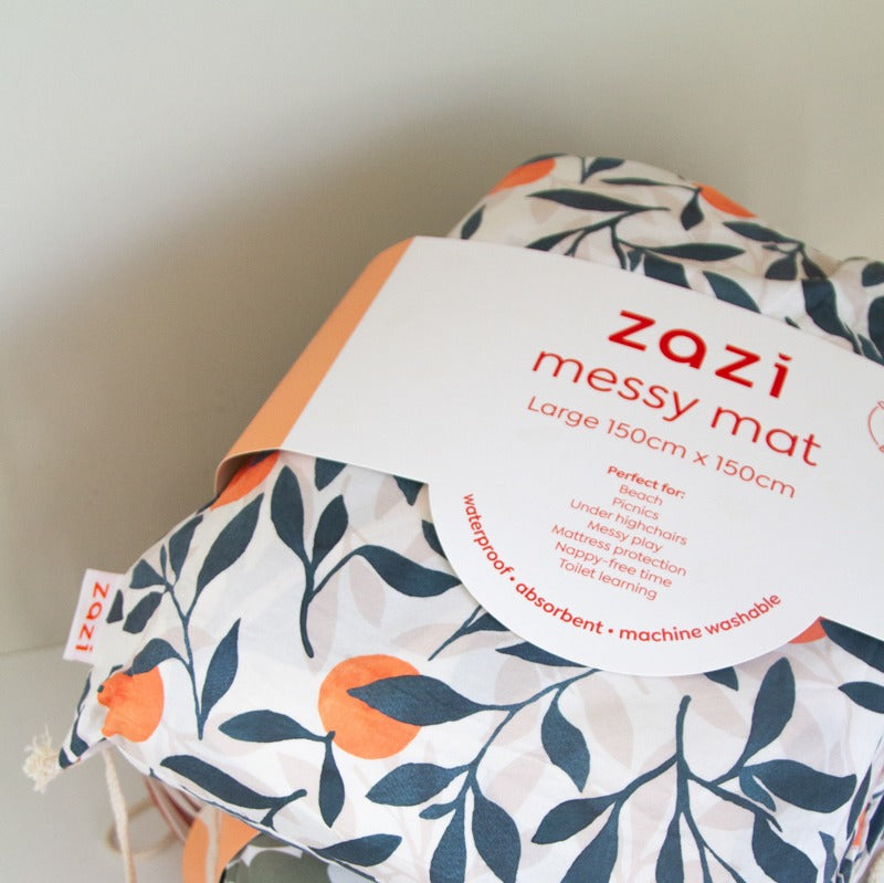 Quilted playmat from Zazi in packaging