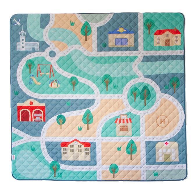 Kids quilted playmat from Zazi:image,small_image,thumbnail,swatch_image