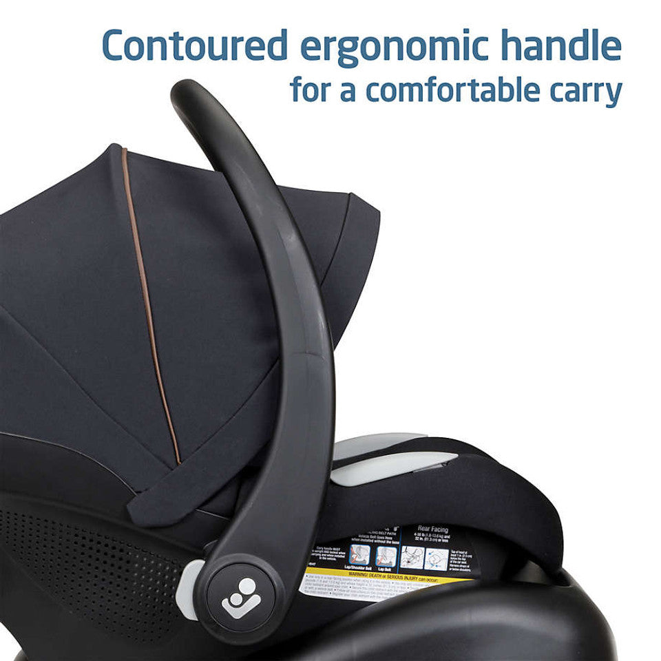 Maxi Cosi Mico Luxe Infant Car Seat - Midnight Glow ergonomic handle