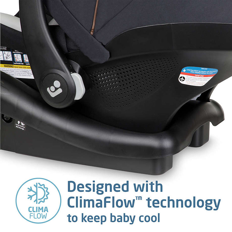 Maxi Cosi Mico Luxe Infant Car Seat - Midnight Glow clima flow