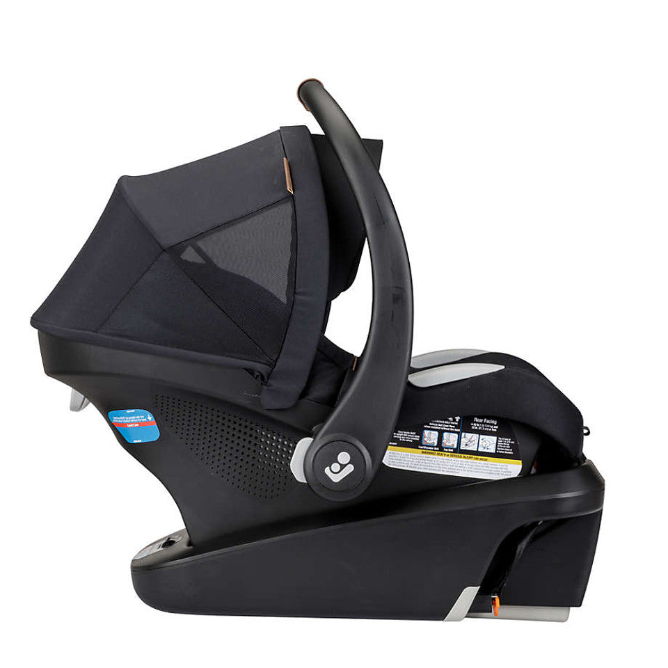 Maxi Cosi Mico Luxe+ Infant Car Seat - Essential Black side