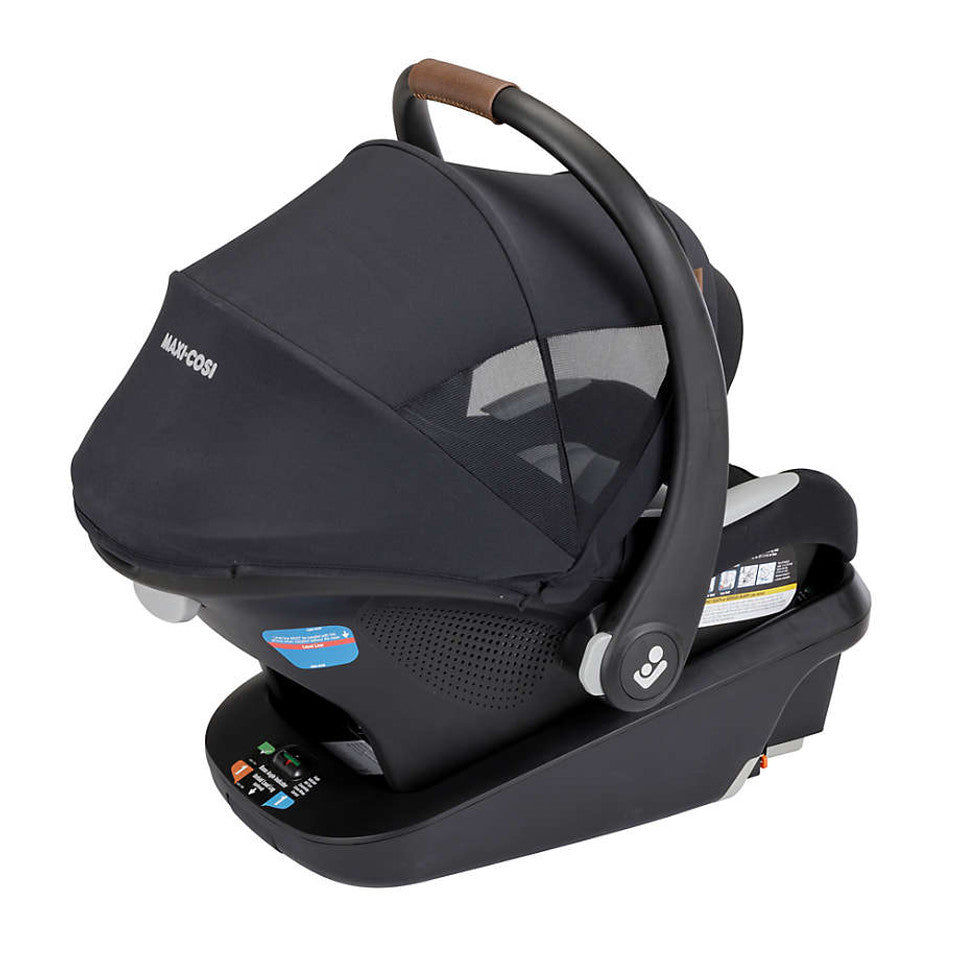 Maxi Cosi Mico Luxe+ Infant Car Seat - Essential Black back