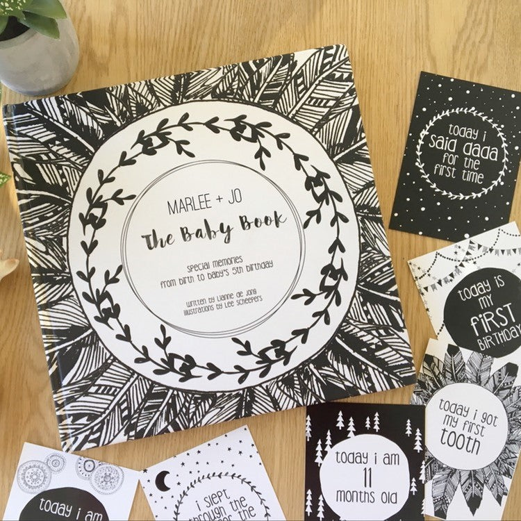 Marlee + Jo Milestone Cards