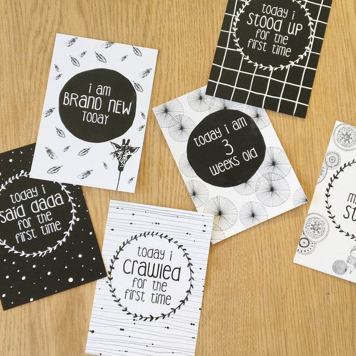 Marlee + Jo Milestone Cards