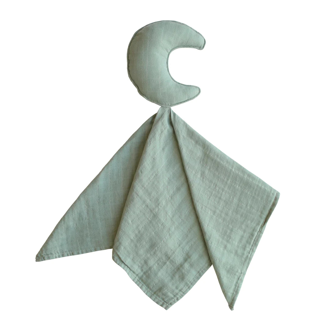 Mushie Moon Lovey Blanket in Roman Green:image,small_image,thumbnail,swatch_image