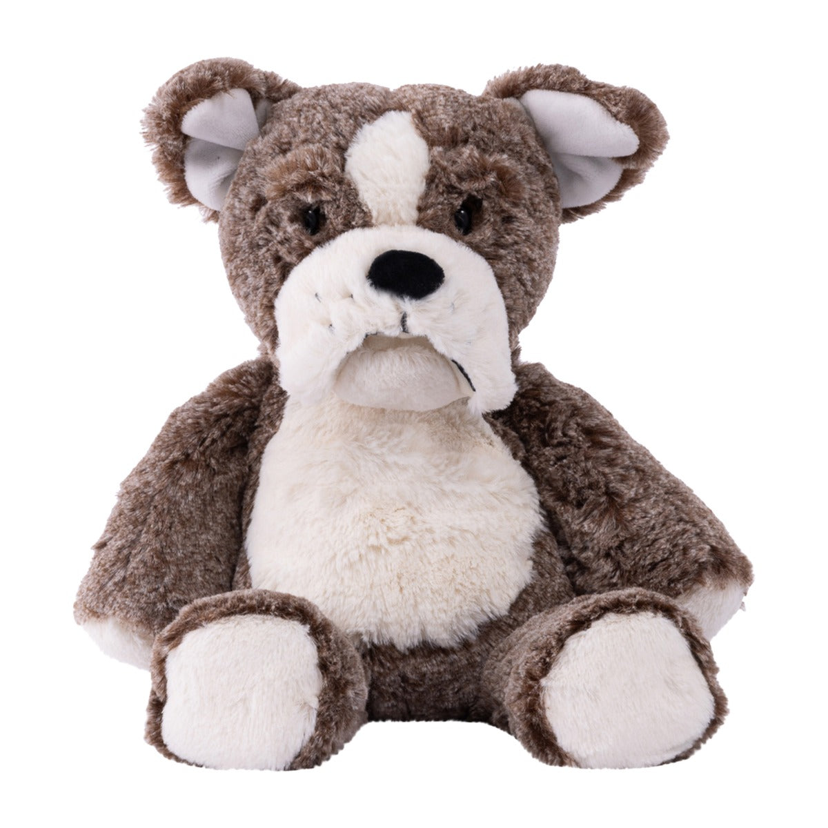 Marshmallow Bulldog soft toy from Mary Meyer front view