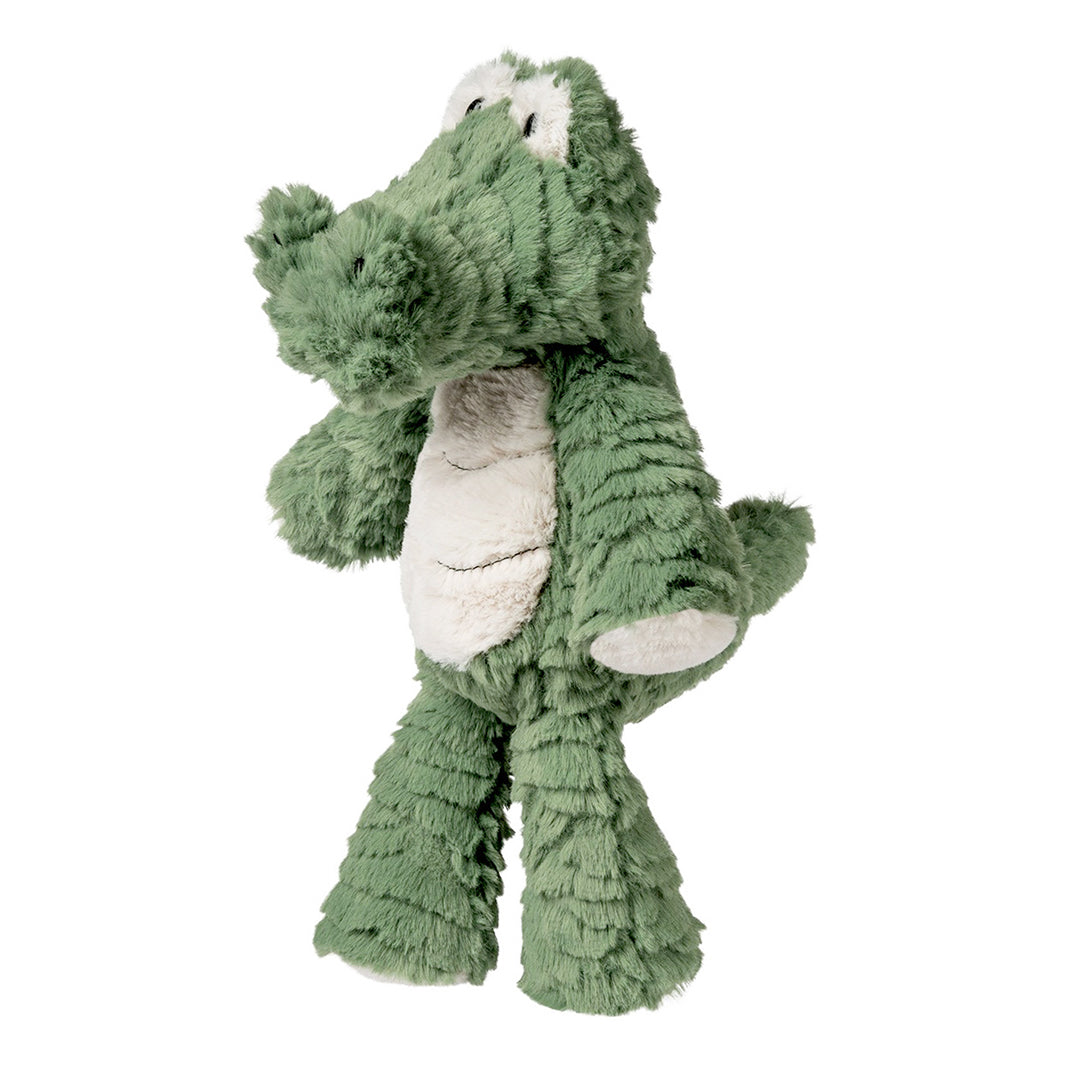 Marshmallow Aligator soft toy from Mary Meyer front view
