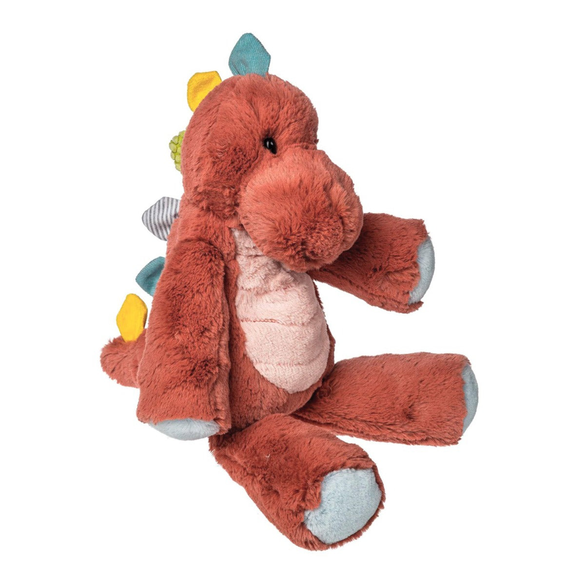 Marshmallow Stegosaurus soft toy from Mary Meyer front view