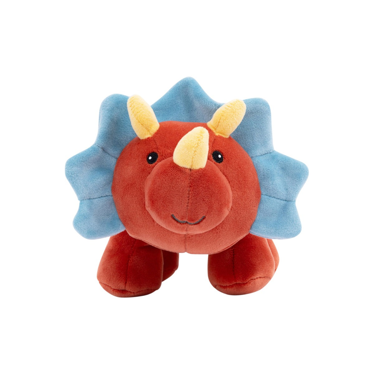 Smootheez Triceraptors soft toy from Mary Meyer front view
