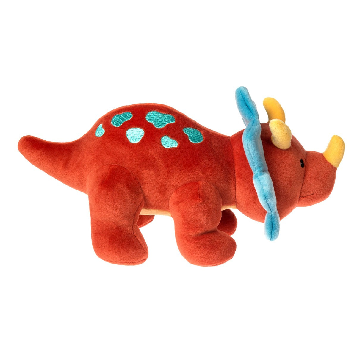 Smootheez Triceraptors soft toy from Mary Meyer side view