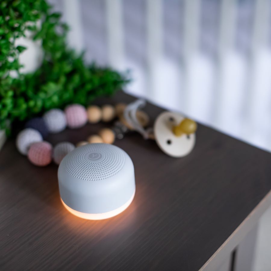 Travel Mini Sound Machine with Nightlight - Yogasleep - Dimples